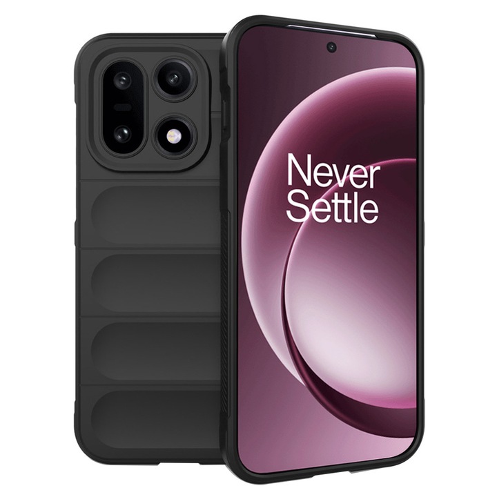 Husa pentru OnePlus 15, Magic Shield, Stef's Cat, Negru