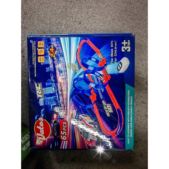 Set masinute VATOS, masina de curse, multicolor