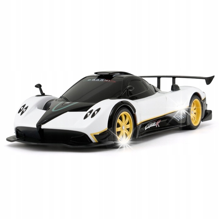 R/C Pagani Zonda R kisautó, 1:14, fehér, 33cm, szett vezérlővel
