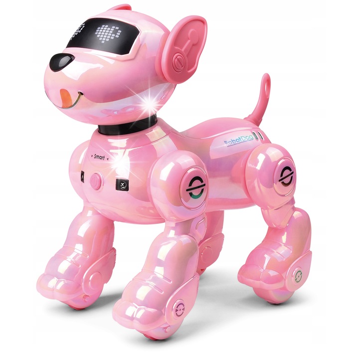 Интерактивен робот, VATOS, розово куче, дистанционно управление