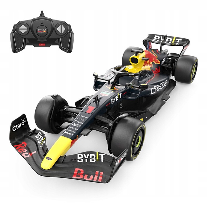 Rastar Oracle Red Bull RB18 versenyautó 1:18, fekete, távirányítóval