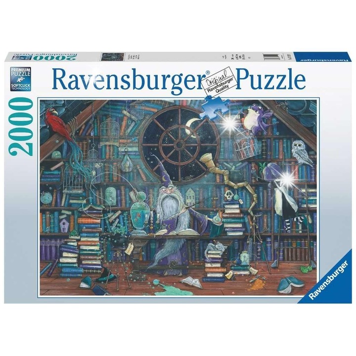 Puzzle 2000 elemente Ravensburger, Magik, multicolor, pentru copii peste 12 ani