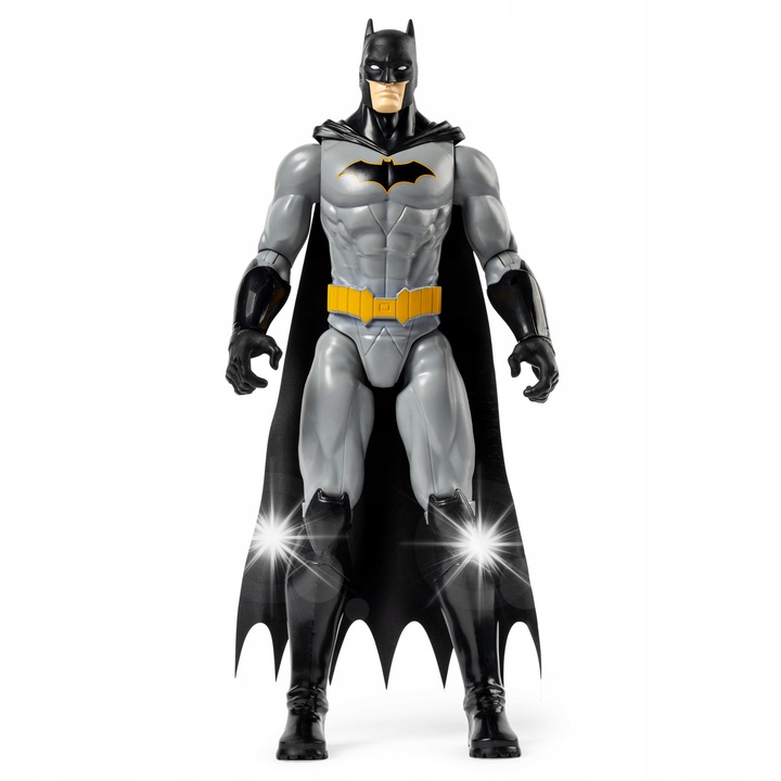 Фигурка Батман, Spin Master, 30см, черно-сиво с жълти елементи