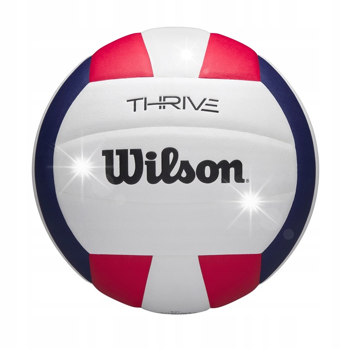 Волейболна топка Wilson THRIVE VB, червена/бяла/синя, 0.473кг