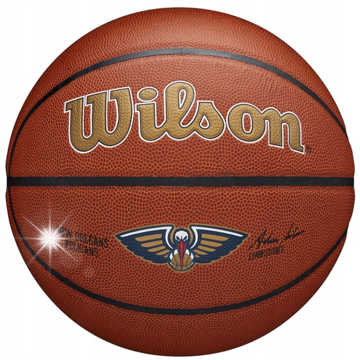Minge baschet Wilson Team Alliance New Orleans Pelicans, 7, brown