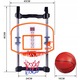 Gyermek kosárlabda játékszett, Stator, interaktív tábla elektronikus számlálóval, felfújt labda, 43x34cm