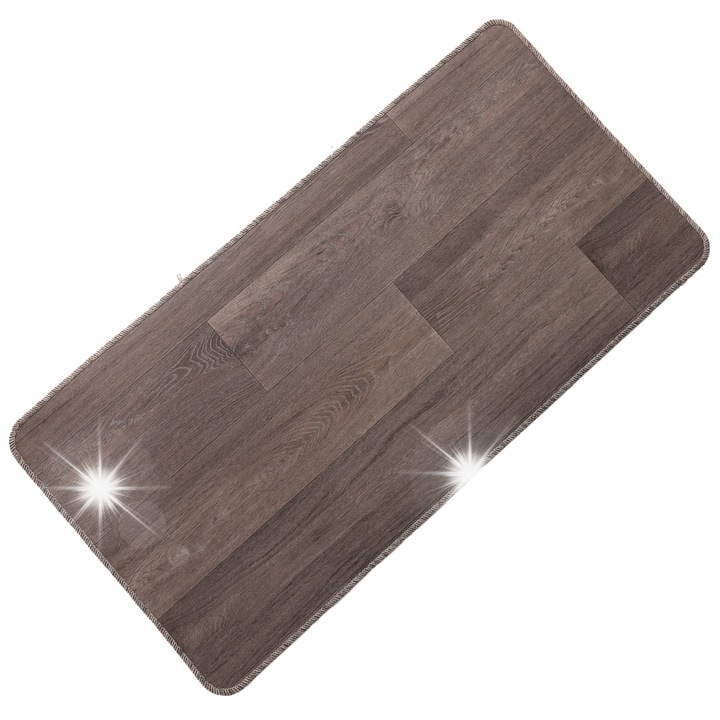 Covor de bucatarie Stator, 180x60cm, PVC, antiderapant, model panouri, grosime 2,2mm, set