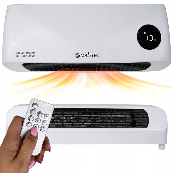 Aeroterma electrica MalTec, 2000W, 42x17x11cm