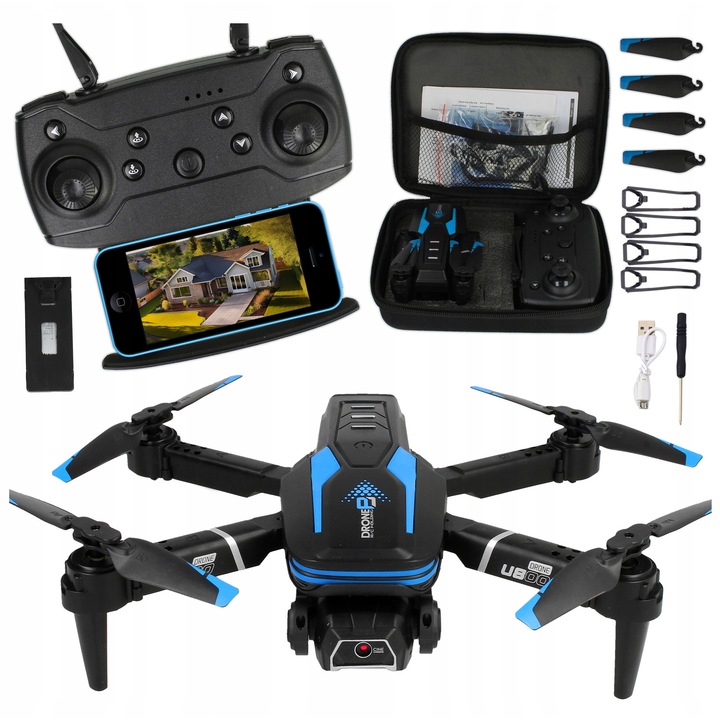 Drona cu camera dubla, Stator, pentru invatarea zborului, pentru copii