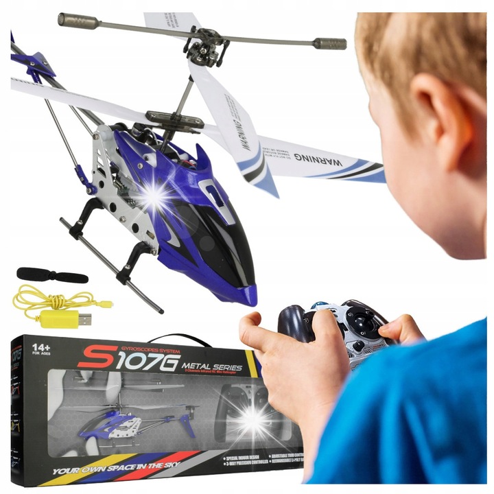 Elicopter RC SYMA 3.5, control de la distanta, set de jucarie