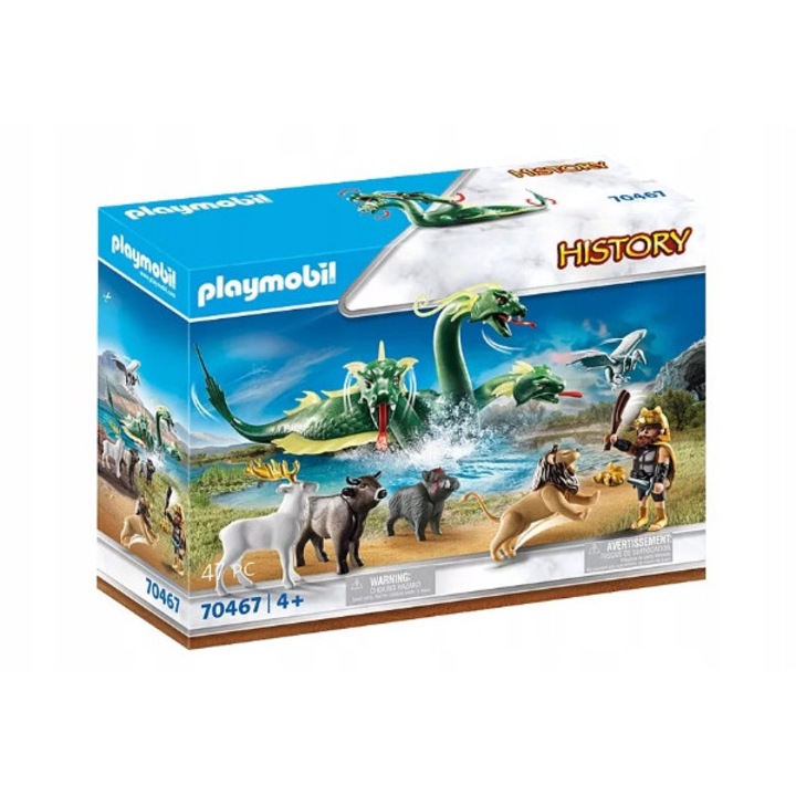 Фигурина Playmobil, 12-те подвига на Херкулес, колекционерски комплект, многоцветен, 38,5x12,5x28,4см