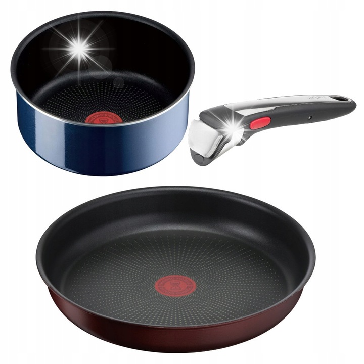 TEFAL Ingenio serpenyő szett 26/16 cm, 3 részes
