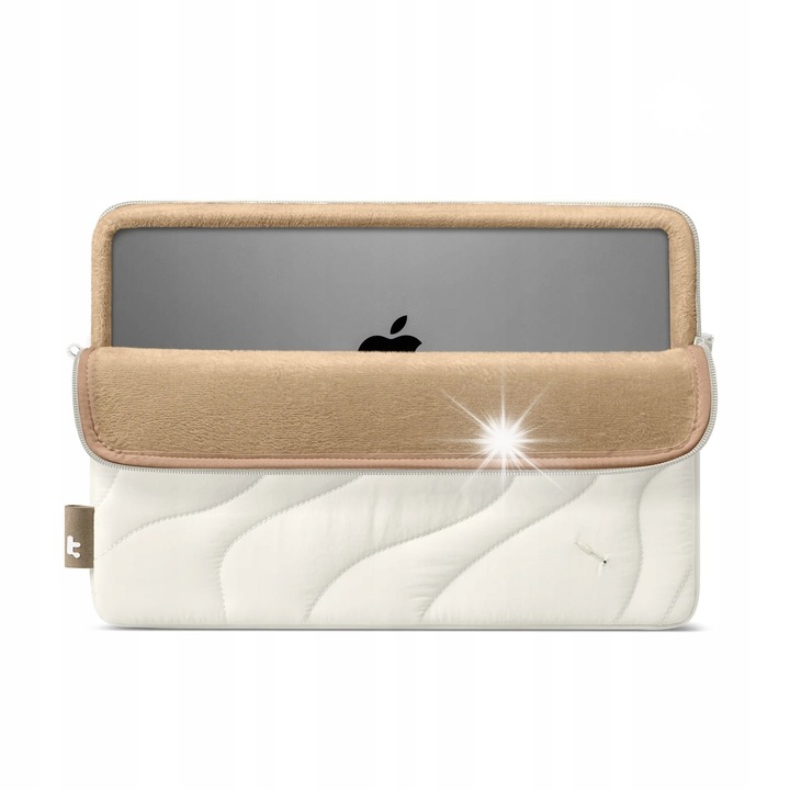 Etui laptop Tomtoc Terra-A27, protectie excelenta, culoare Snowberg, dimensiuni 41x28x3.5cm