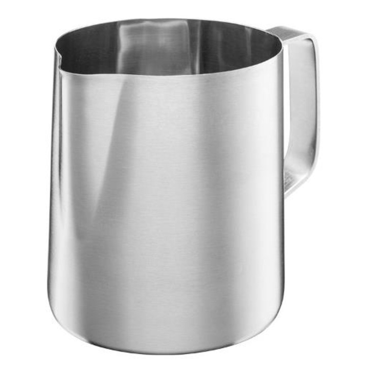 Cana de spumare lapte, Galicja, 600ml, inox, argintiu