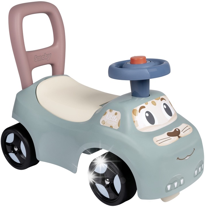 Кола за бутане Smoby Little, с клаксон, 54x27x40см, за деца, синя
