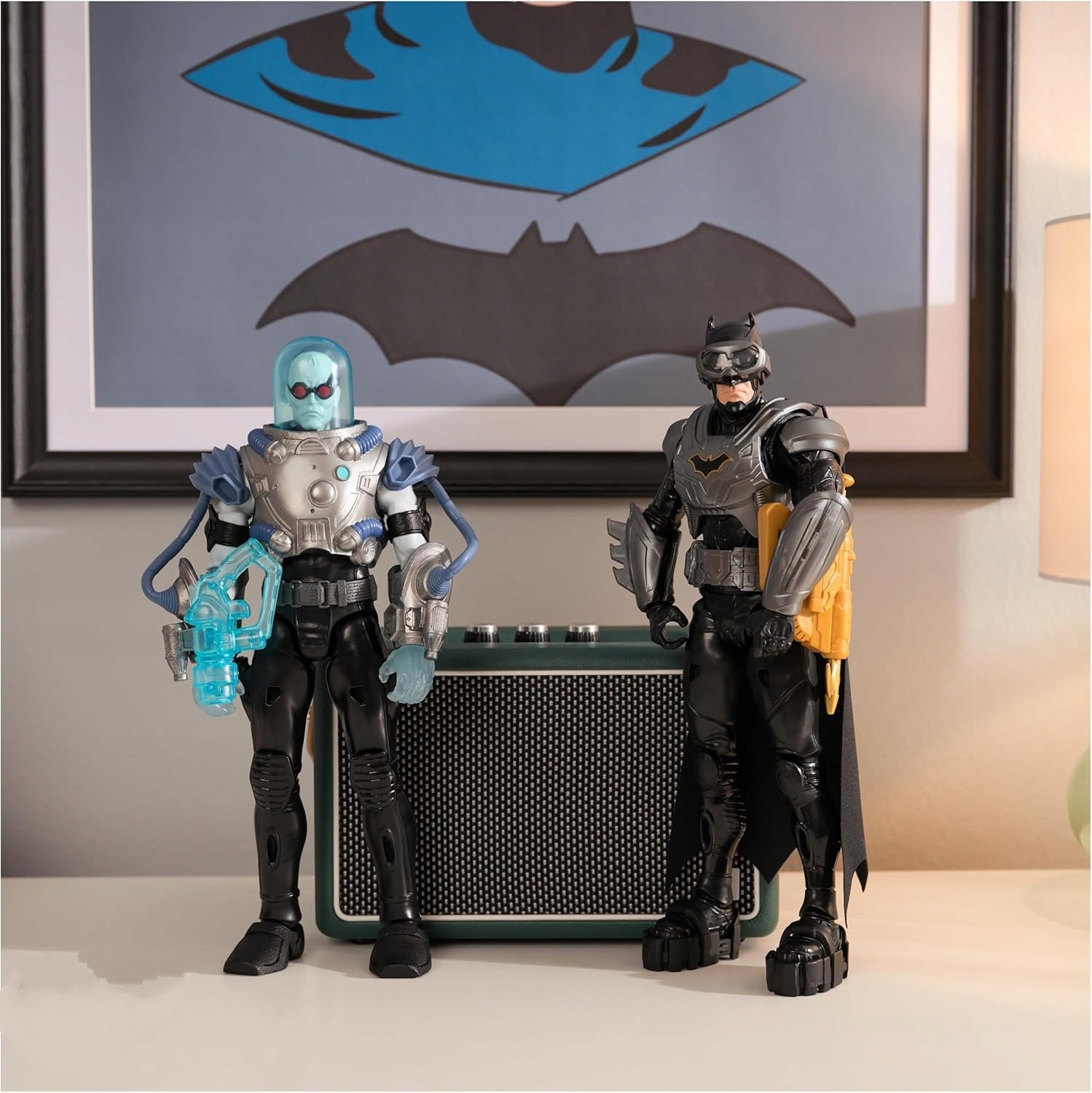 Set figurine Batman Adventures, Batman vs. Mr. Freeze, 30cm, 17