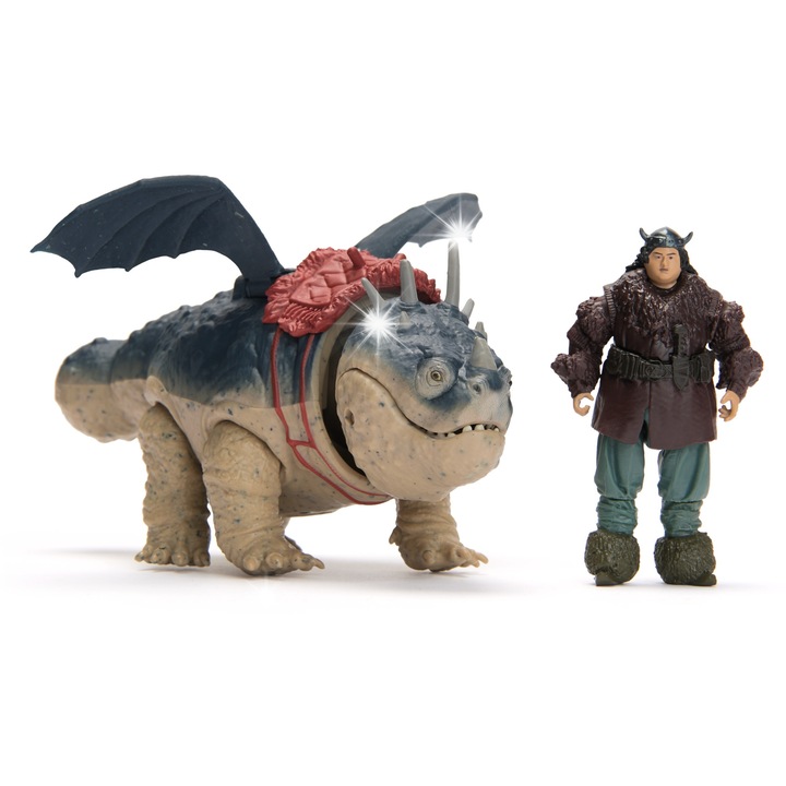 Комплект фигурки Викинг и Гронкъл, Spin Master, 7,5 см и 18 см, за деца +4 години