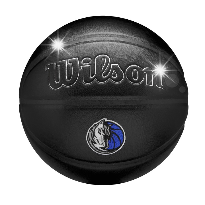 Minge de baschet Wilson NBA Dallas Mavericks, dimensiune 7, unisex, din cauciuc