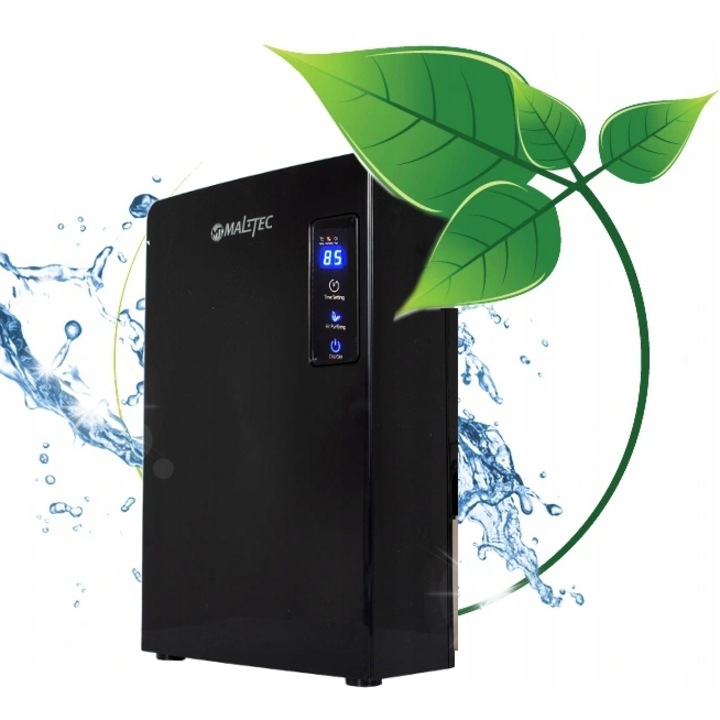 Dezumidificator MalTec DH-2200, 2200ml, negru, tehnologie Peltier, functie de curatare a aerului
