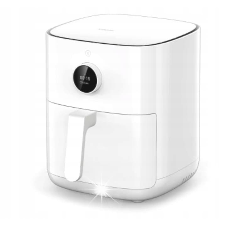 Friteuza fara ulei Xiaomi Air Fryer 4.5L, control vocal, temperatura 40-200C, alb