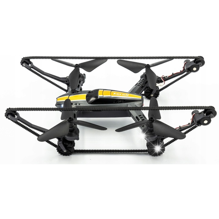 Drona hibrida X-TANKCOPTER, camera HD, control prin aplicatie smartphone, ochelari VR, 2.4GHz, 13.5x5.8x24.8cm