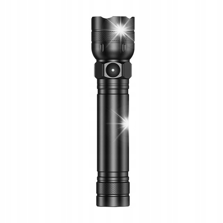 Фенер Superfire L27, 20W, 1350 лумена, алуминий, 217x50x37,5 мм, комплект с батерии