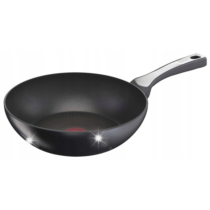 Tigaie Tefal Unlimited On, 28 cm, aluminiu, negru, set 10 bucati