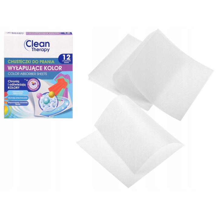 RAVI színfogó mosókendő, 12 db-os szett, védi és felfrissíti a színeket