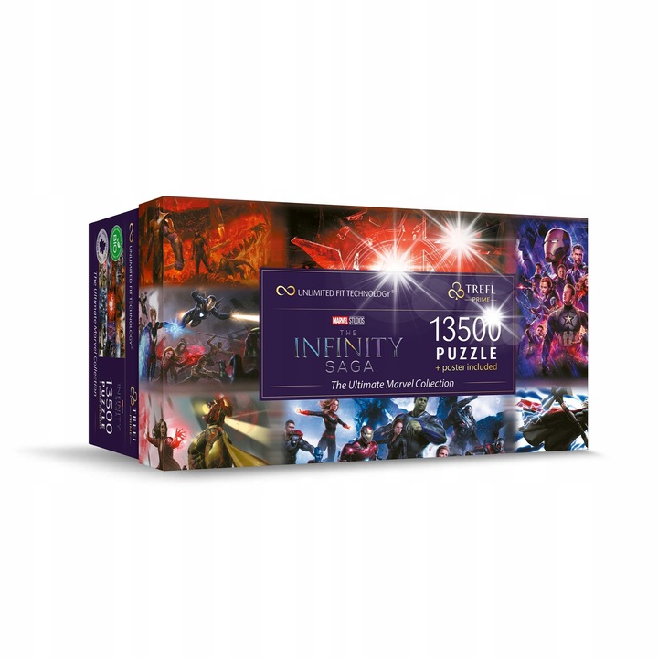 Puzzle Trefl 13500 darabos, Marvel, 1985,6x1376mm