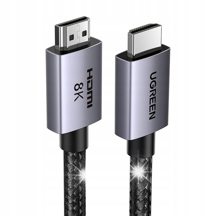Ugreen 2.1 HDMI kábel, 10m, 8K@60Hz, 48Gbps, fekete