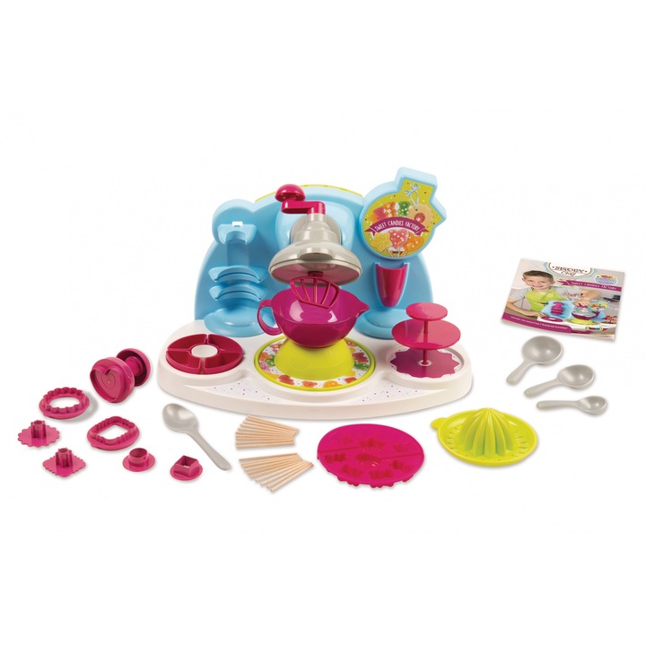 Set fabrica de dulciuri micul cofetar, 40,5x25x22,6cm, 5 ani+, Smoby