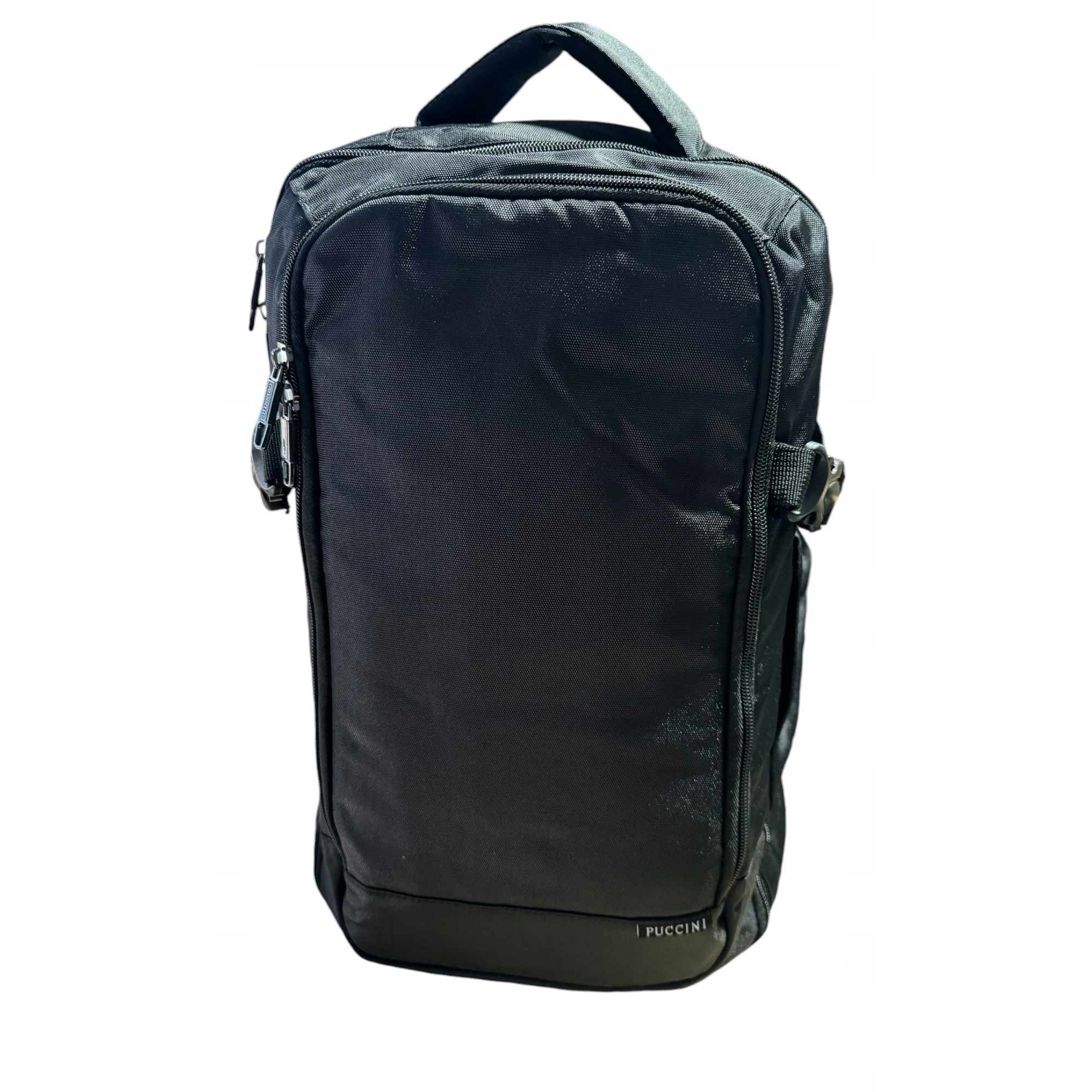 Rucsac multifunctional PUCCINI, negru, 43x27x20cm, capacitate 23L, pentru laptop 15,6 inch