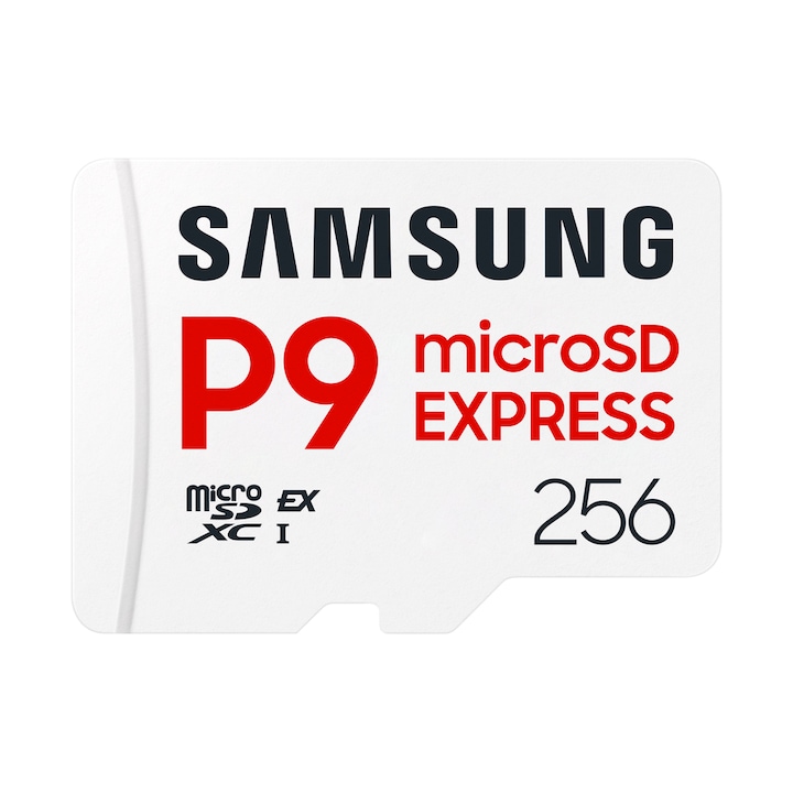 Card memorie Samsung P9 Express MB-MK256T/WW, 256GB, microSDXC, U3, V30, A1