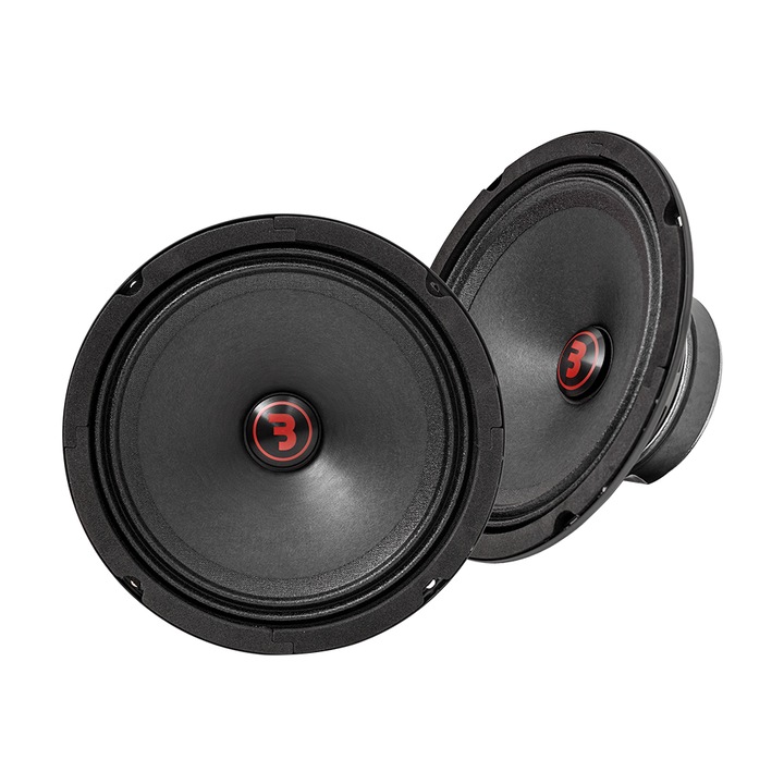 Set difuzoare auto midbass Bass Habit Rebel SR165M 16.5cm 60W