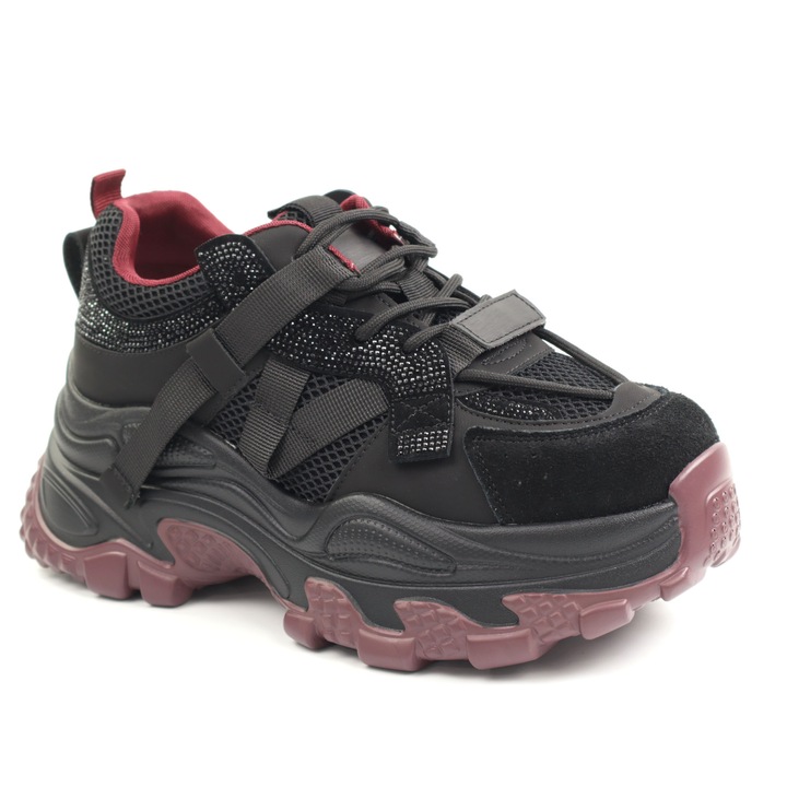 Pantofi dama 6361 8, Negru