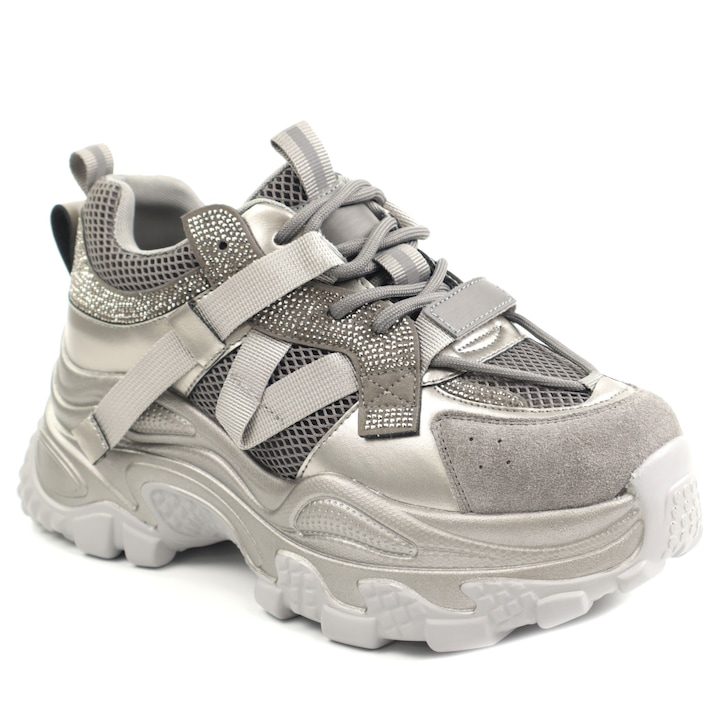 Pantofi dama 6361 8, Gri