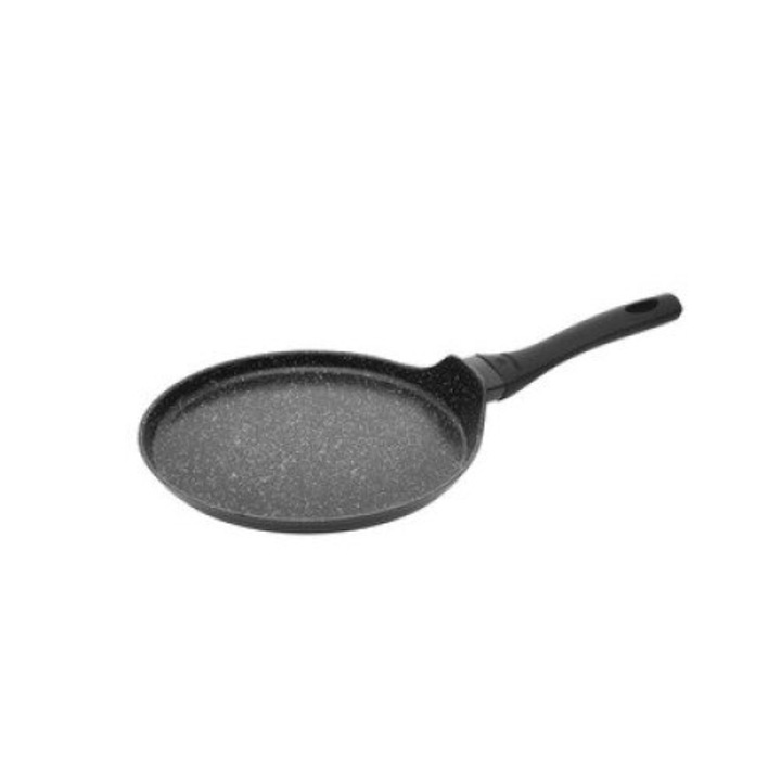 Gerlach Granitex palacsintasütő, 25cm, Fekete alumínium
