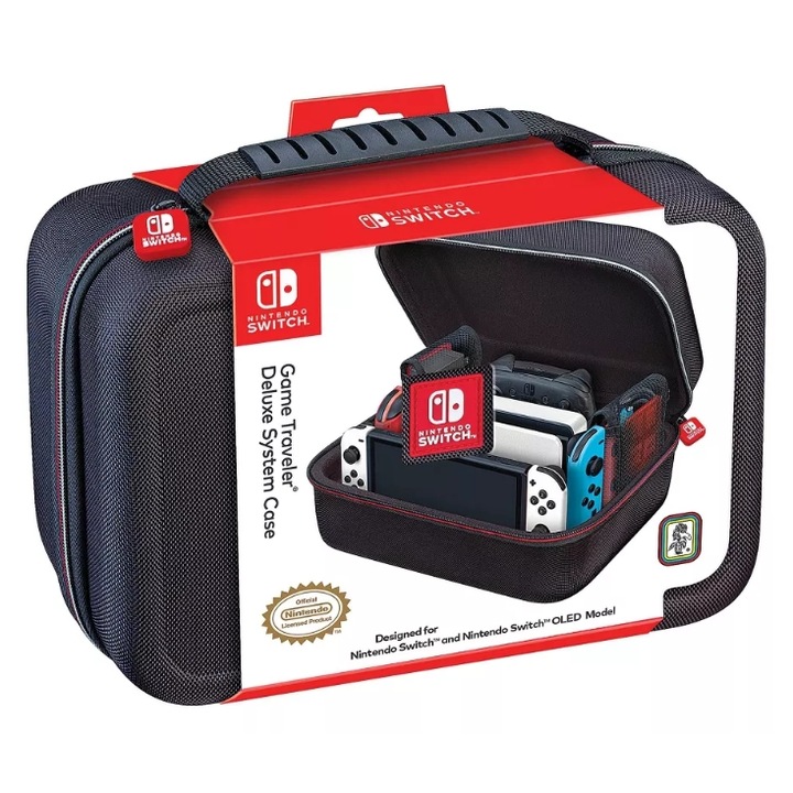 Husa de calatorie Nintendo Switch Deluxe Negru