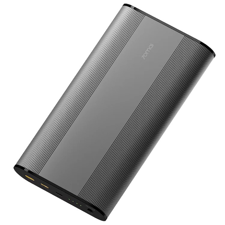 Acumulator extern pentru camere auto DVR 70mai P01, 7500 mAh, 12.8 V Gri