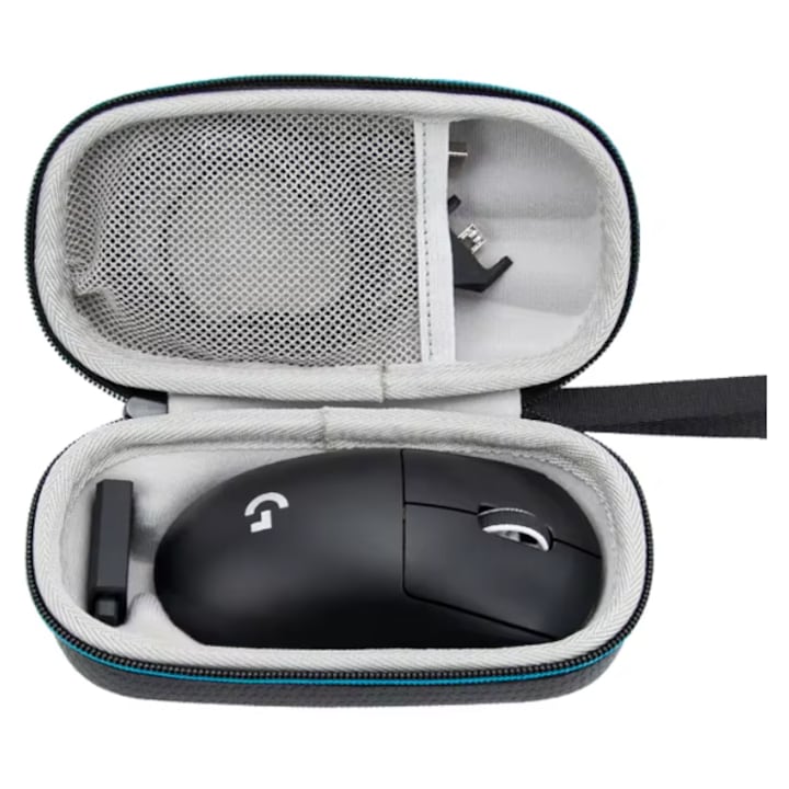 Husa de protectie pentru mouse, G PRO X SUPERLIGHT, Logitech M170/M185/M220/M221, Digital-Play, gaming, negru