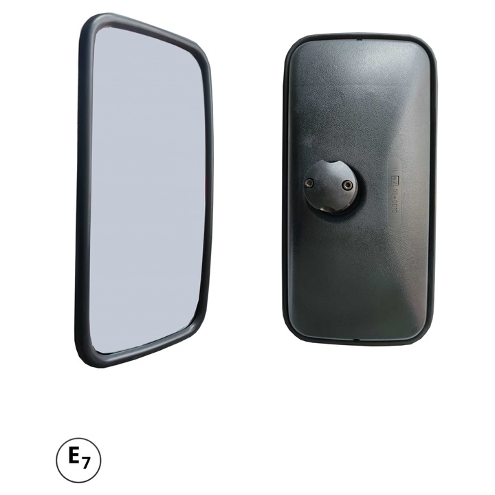 Oglinda universal exterioara laterala pentru vedere din spate 384 mm x 190 mm pentru camion, autobuz, utilaje de constructii si agricole, excavatoare, rulote si altele