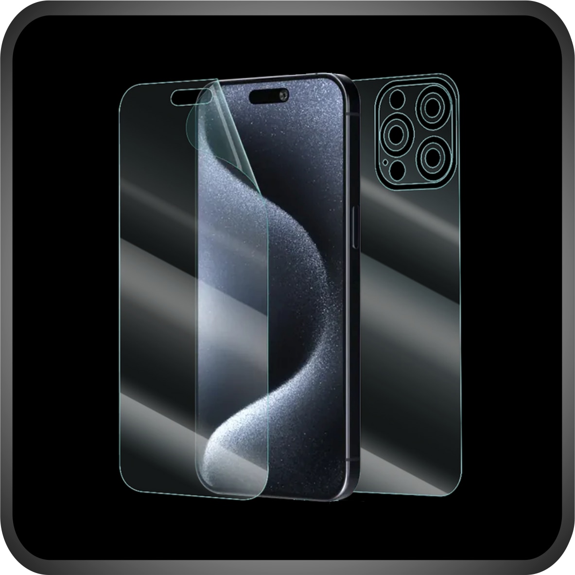 Folie de Protectie Full-Body Folie24, pentru Samsung Galaxy S25 FE, 1 Set Mate cu Acoperire Simple, Ecran + Spate, Adezive, Flexibile cu Auto Regenerare