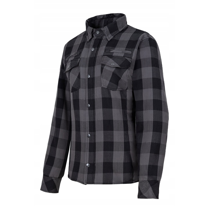 Camasa moto SM Racewear, unisex, textil, Gri, XL