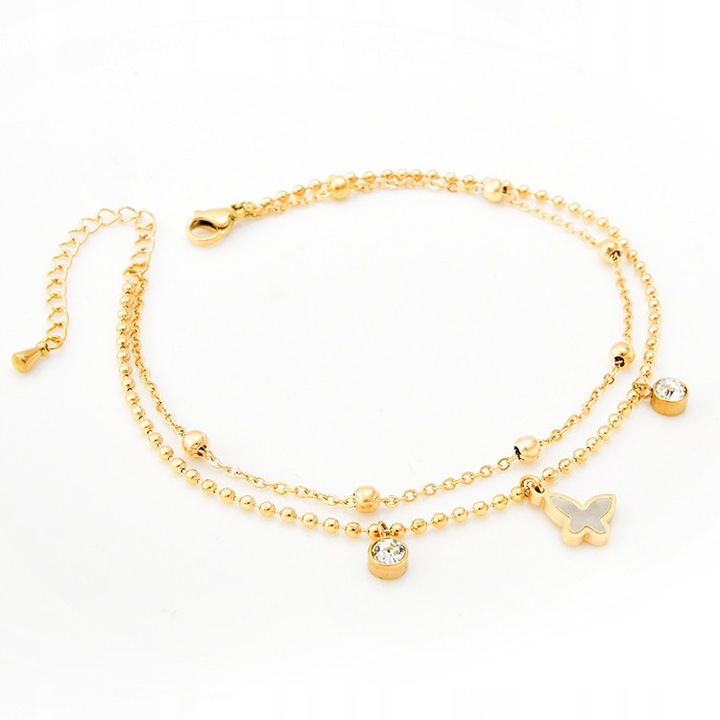 Bratara dama, Moda Trusky, auriu, inox, 20x25 cm