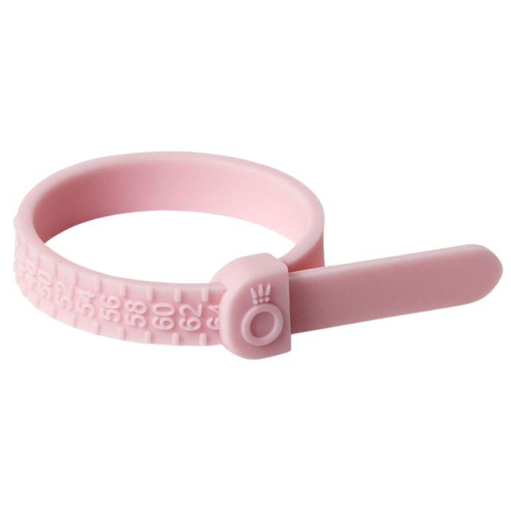 Masura de bijuterii Moda Trusky, silicon, pentru masurarea dimensiunii inelului