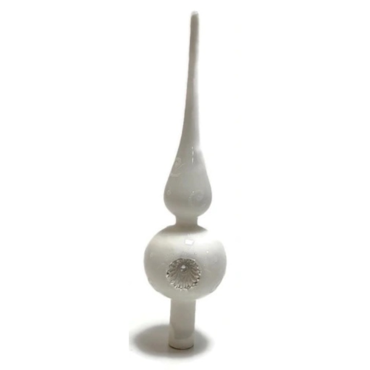 Fenyőfatető, 27 cm, fehér