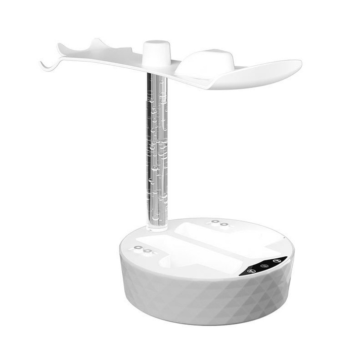 Statie de incarcare ORBER pentru PS VR2, iluminare RGB, protectie la incarcare, alb