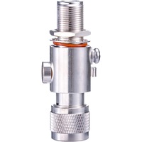 Protectie la supratensiune trasnet Descarcator coaxial N mascul la N femela 50 Ohm DC 0-6GHz conector pentru antena GPS WiFi 4G LTE exterioara 868MHz Lora Helium Miner Hotspot antena