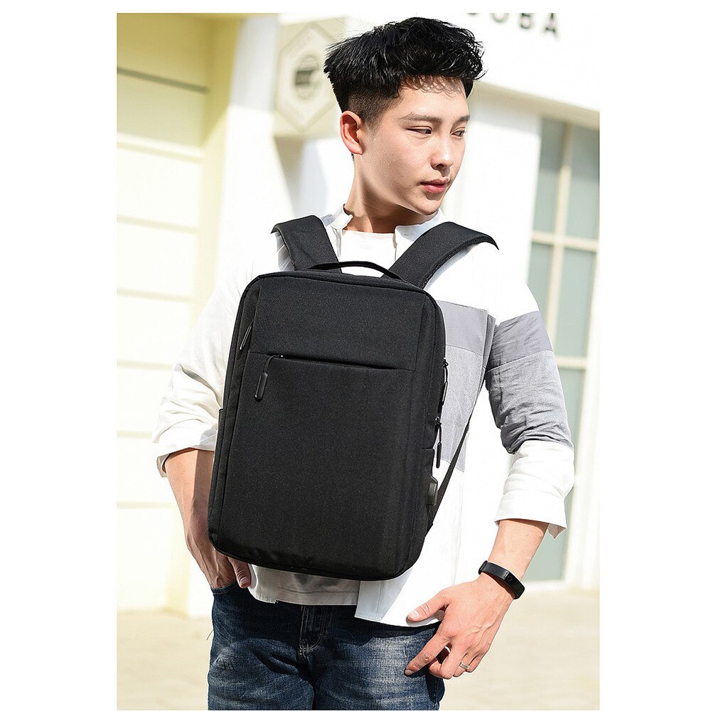 Rucsac laptop, BOMSTOM, impermeabil, 42x30x13cm, negru, capacitate mare
