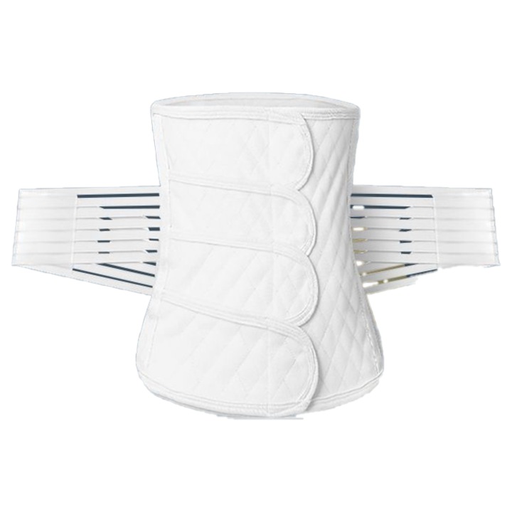 Szülés utáni hasi öv, fehér, XXL